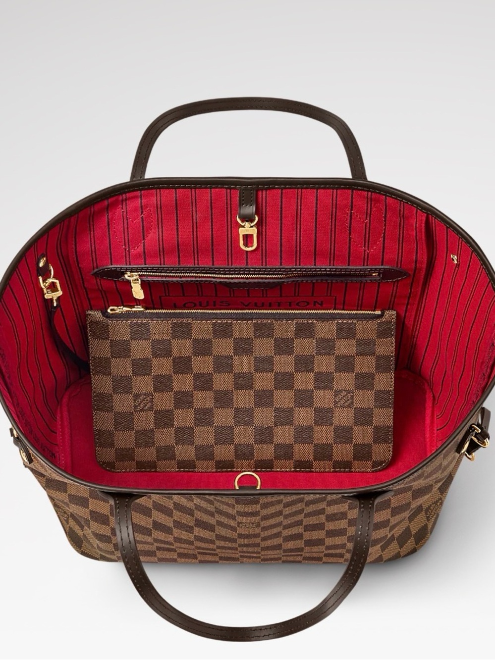 Louis Vuitton never full MM tote